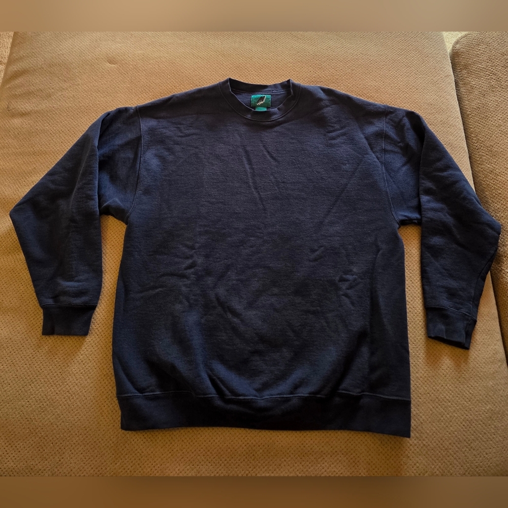 Vintage M Sport Men's XL navy pullover sweatshirt